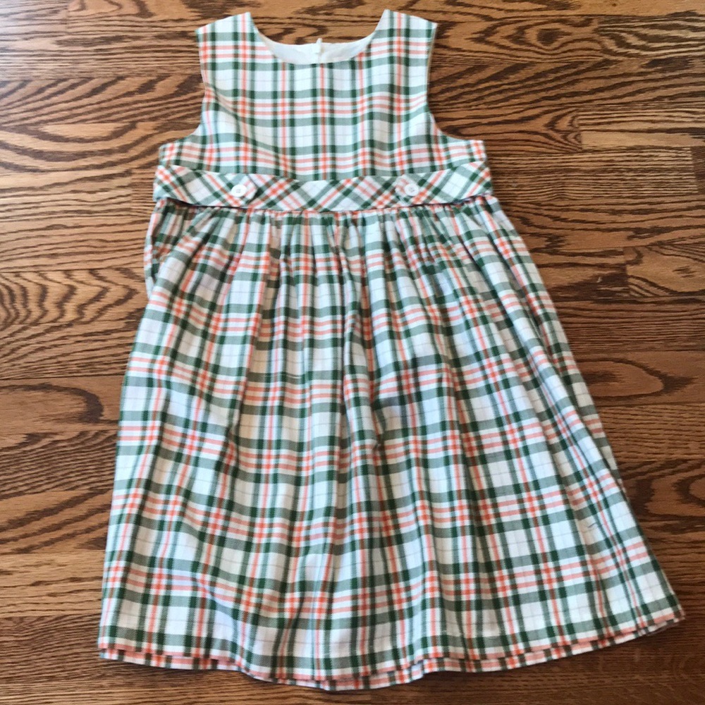Fall plaid dress